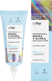 Haarmasker So!Flow Scalp Mask With Purifying Clay 100 ml