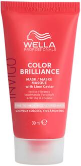 Haarmasker Wella Professionals Invigo Color Brilliance Mask Fine Hair 30 ml