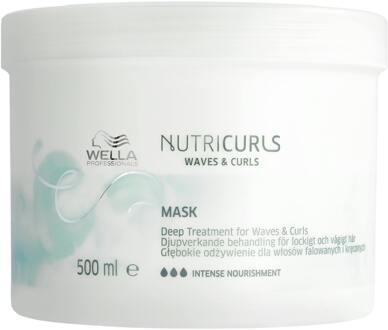 Haarmasker Wella Professionals Nutricurls Mask 500 ml