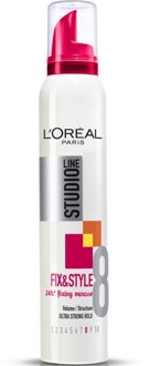 Haarmousse L'Oréal Paris Studio Line Fix & Style Fixing Mousse 200 ml