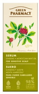 Haarserum Green Pharmacy Ginseng And Morrocan Mint Oil Serum For Sensitive Scalp 100 ml