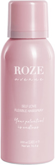Haarspray Roze Avenue Self love Flexible Hair Spray Travel size 100 ml