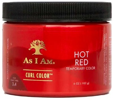 Haarverf As I Am Curl Color Hot Red 182 g