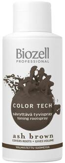 Haarverf Biozell Color Glow Root Spray Ash Brown 100 ml