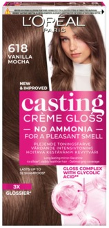 Haarverf L'Oréal Paris Casting Creme Gloss 618 Vanilla Mocha 1 st