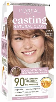 Haarverf L'Oréal Paris Casting Creme Natural Gloss Almond Blonde 170 ml