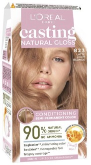 Haarverf L'Oréal Paris Casting Creme Natural Gloss Latte Light Blonde 170 ml