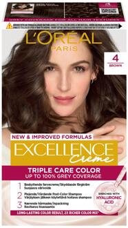 Haarverf L'Oréal Paris Excellence Creme 4 Brown 1 st