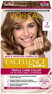 Haarverf L'Oréal Paris Excellence Creme 7 Blonde 1 st