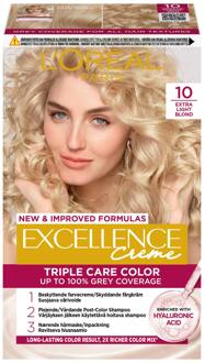Haarverf L'Oréal Paris Excellence Creme Hair Color 10 Extra Light Blonde 1 st