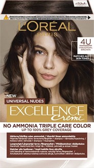 Haarverf L'Oréal Paris Excellence Universal Nudes 4U Universal Brown 1 st