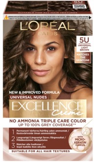 Haarverf L'Oréal Paris Excellence Universal Nudes 5U Universal Light Brown 1 st