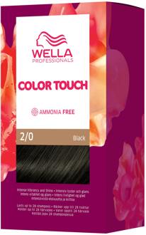 Haarverf Wella Professionals Color Touch Pure Naturals 2/0 Black 1 st