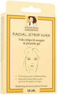 Haarverwijderaar Hanne Bang Facial Strip Wax 16 st