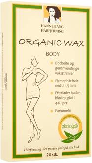 Haarverwijderaar Hanne Bang Organic Wax Body 24 st
