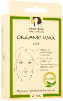 Haarverwijderaar Hanne Bang Organic Wax Face 20 st