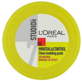 Haarwax L'Oréal Paris StudioLine Mineral and Control Clean Modeling Paste 75 ml