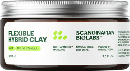 Haarwax Scandinavian Biolabs Flexible Hybrid Clay 90 ml