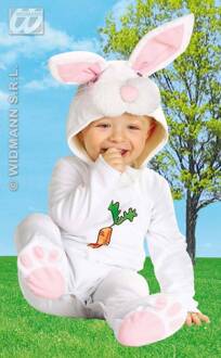 Haas & Konijn Kostuum | Baby Konijn Bunny Kostuum Kind | Maat 90 | Carnaval kostuum | Verkleedkleding