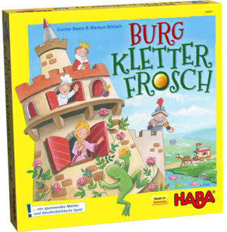 Haba behendigheidsspel Burg Kletterfrosch (DU)
