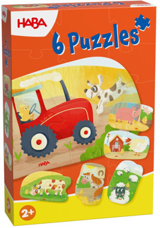 Haba Boerderij Puzzel (2, 3 en 4 stukjes)