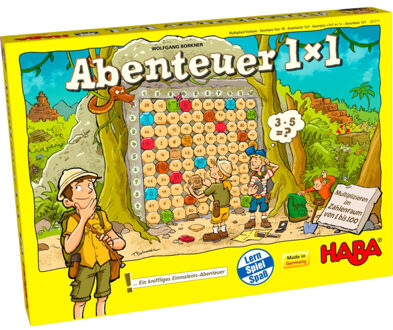 Haba leerspel Abenteuer 1 x 1 (DU)