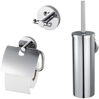 Haceka 2000 Toiletaccessoireset Zilver