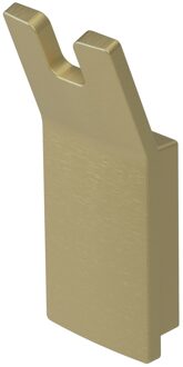 Haceka Aline Dubbele Haak Goud Aluminium 1208675 Goud mat