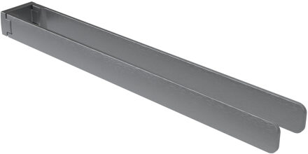 Haceka Aline Handdoekhouder - 46cm - dubbel - draaibaar - mat grijs 1208693 Grijs mat