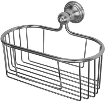 Haceka Allure Douchemand - 25x17x16cm - geborsteld RVS 1208472 RVS look mat