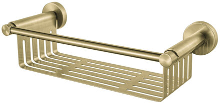 Haceka Badkamerrekje Haceka Kosmos 34,7 x 13,3 cm Geborsteld Goud Wit Chroom