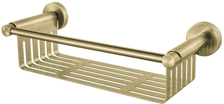 Haceka Badkamerrekje Haceka Kosmos 34,7 x 13,3 cm Geborsteld Goud Wit Chroom