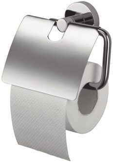 Haceka Closetrolhouder Haceka Kosmos met Klep Chroom