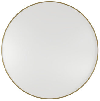 Haceka Deco spiegel - 60x60cm - rond - geborsteld goud 2015964 Goud geborsteld