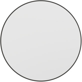 Haceka Deco spiegel - 60x60cm - rond - mat zwart 2015962 Zwart mat