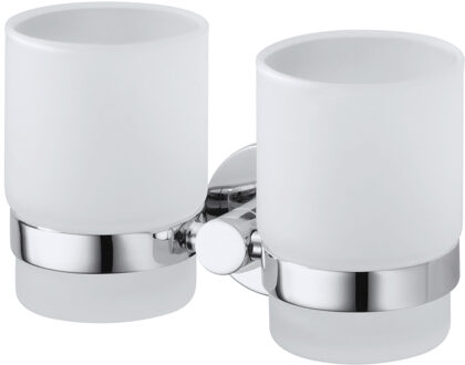 Haceka Dubbele Bekerhouder Haceka Kosmos Chroom