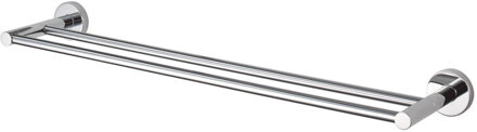 Haceka Dubbele Wandhanddoekhouder Haceka Kosmos 60 cm Chroom