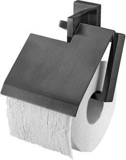 Haceka Edge Toiletrolhouder Met Klep Grafiet