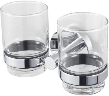 Haceka Glashouder Dubbel Haceka Aqualux PRO2000 Chroom Haceka