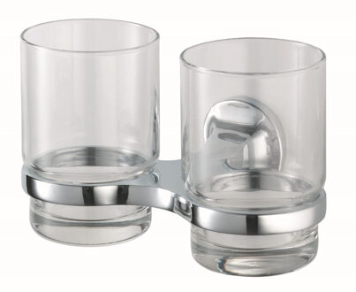 Haceka Glashouder Dubbel Haceka Aspen Chroom