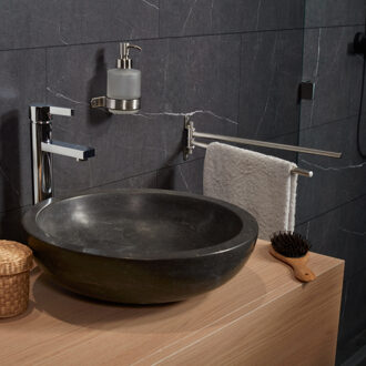 Haceka Glashouder Haceka Ixi Mat Wit Glas met RVS