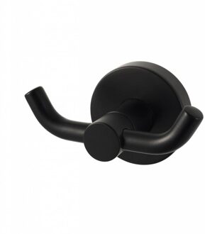 Haceka Haak Dubbel Kosmos Mat Zwart Haceka