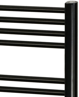 Haceka handdoekdroger radiator 'Gobi' zwart 829 W 162 x 59 cm