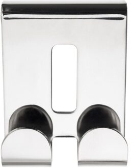 Haceka Handdoekhaak Dubbel Haceka Selection 50x65 mm RVS Glanzend Chroom