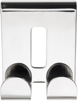 Haceka Handdoekhaak Dubbel Haceka Selection 50x65 mm RVS Glanzend Chroom