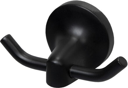 Haceka Handdoekhaak Haceka Aspen Dubbel Mat Zwart