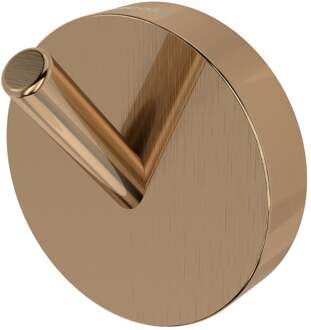 Haceka Handdoekhaak Haceka Kosmos Enkel Geborsteld Koper