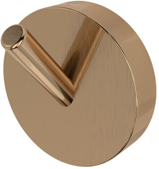 Haceka Handdoekhaak Haceka Kosmos Enkel Geborsteld Koper