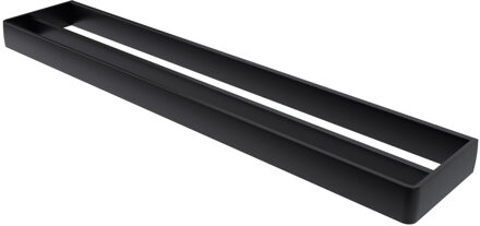 Haceka Handdoekhouder Dubbel Haceka Aline Black 60,8x3,5 cm Aluminium Mat Zwart Haceka