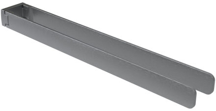 Haceka Handdoekhouder Haceka Aline Dubbel Draaibaar 46 cm Mat Grijs Haceka